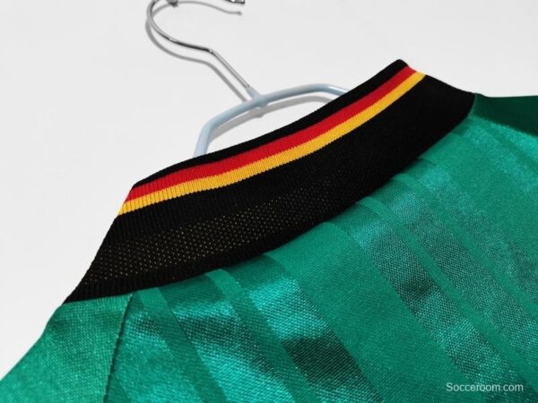 Retro 1992 Germany Away Soccer Jersey - Image 2