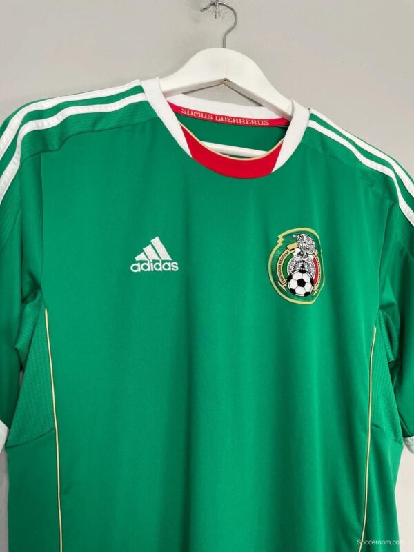 Retro 2011 Mexico Home Jersey - Image 3