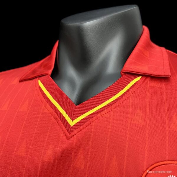 Retro 1988-91 Spain Home  Jersey - Image 4
