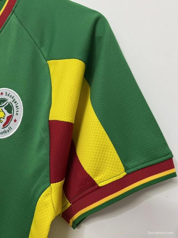 Retro 2002 Senegal Green Jersey - Image 8