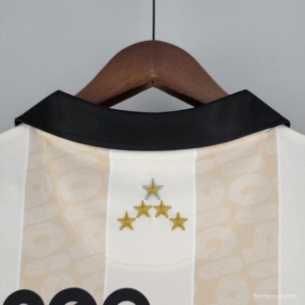 Retro 2010 Corinthians 100th Anniversary Beige Jersey - Image 3