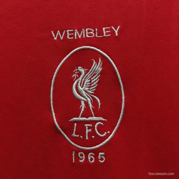Retro 1965 Liverpool Home Soccer Jersey - Image 5