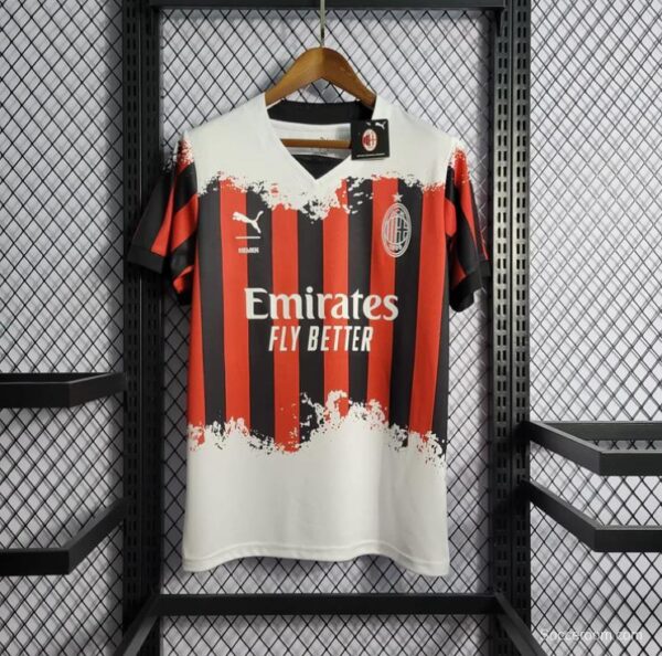 Retro 21/22 AC Milan x Nemen Forth Jersey - Image 2
