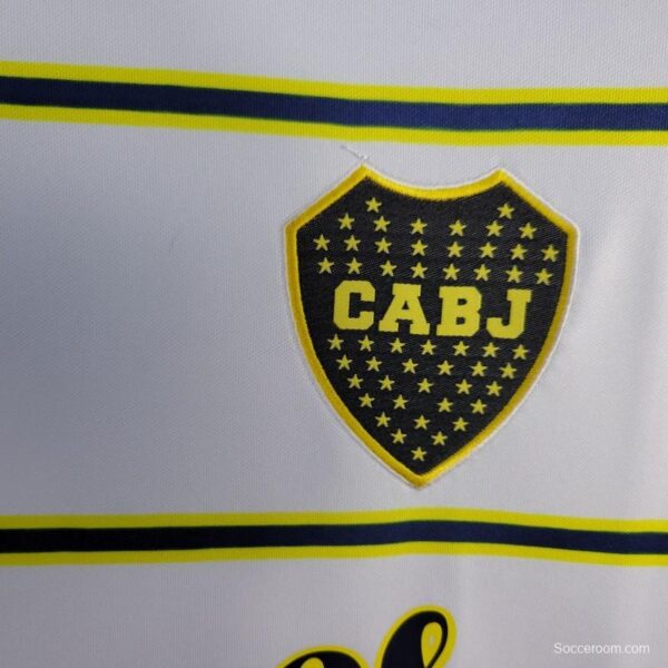 Retro 98/99 Boca Juniors Away White Jersey - Image 2