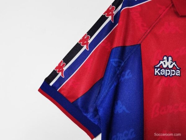 Retro 1995/97 Barcelona Home Soccer Jersey - Image 6