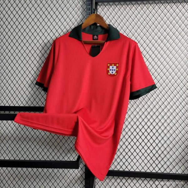 Retro 1972 Portugal Home Jersey - Image 6