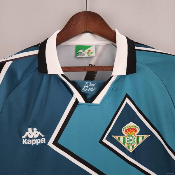 Retro 95/97 Real Betis Away Soccer Jersey - Image 9