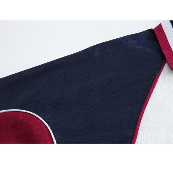Retro 99/01 West Ham United x Iron Maiden Away White Jersey - Image 9