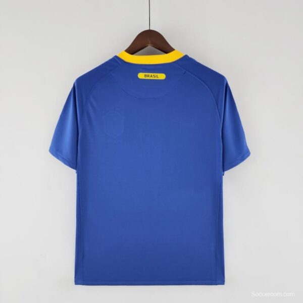 Retro 2010 Brazil Away Soccer Jersey - Image 2