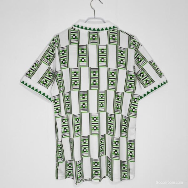 Retro 1994 Nigeria Away Soccer Jersey - Image 9