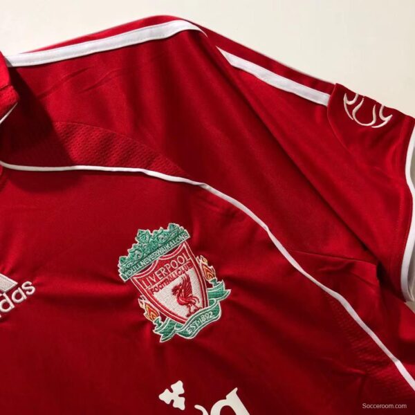 Retro 06/08 Liverpool Home Soccer Jersey - Image 11