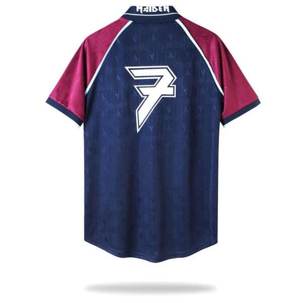 Retro 99/01 West Ham United x Iron Maiden Home Jersey - Image 11