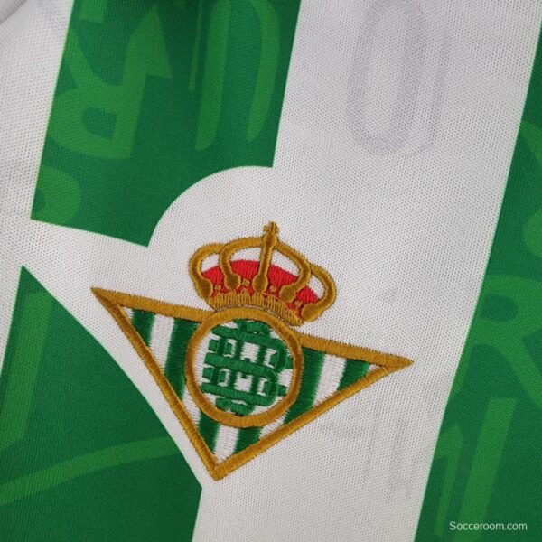 Retro 94/95 Real Betis Home Soccer Jersey - Image 7