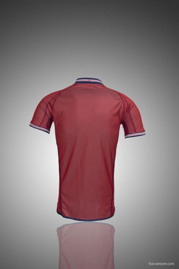 Retro 2002 England Away Reversible (Red/Navy) Soccer Jersey - Image 23