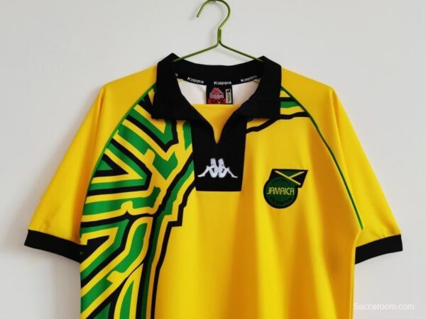 Retro 1998 Jamaica Home Soccer Jersey - Image 10
