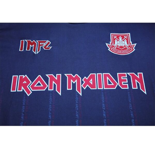 Retro 22/23 Iron Maiden X West Ham Navy Jersey - Image 10