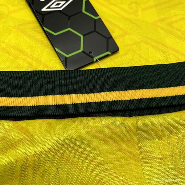 Retro 91/93 Brazil Home Soccer Jersey - Image 3