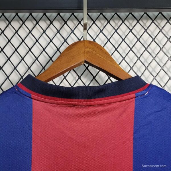 Retro 98-99 Barcelona Home Soccer Jersey - Image 5