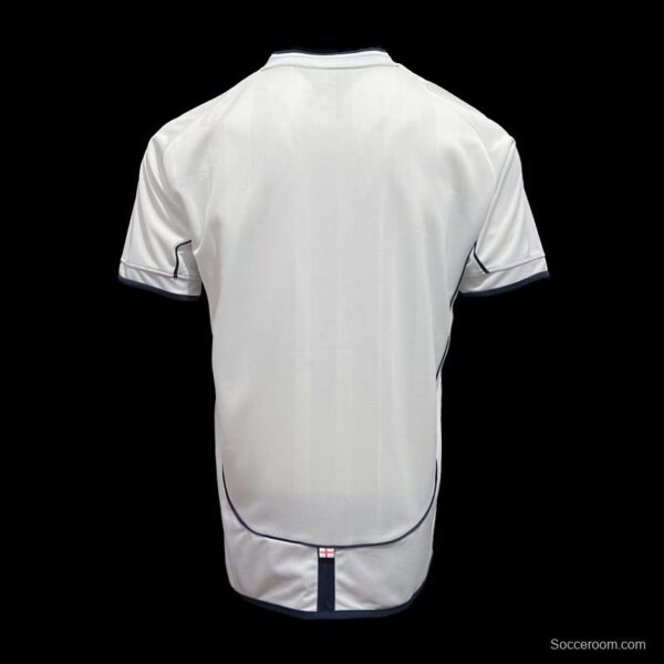 Retro 2002 England Home Soccer Jersey - Image 9