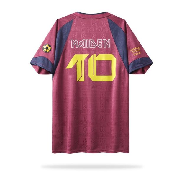 Retro 2010 West Ham United x Iron Maiden Away Jersey - Image 12