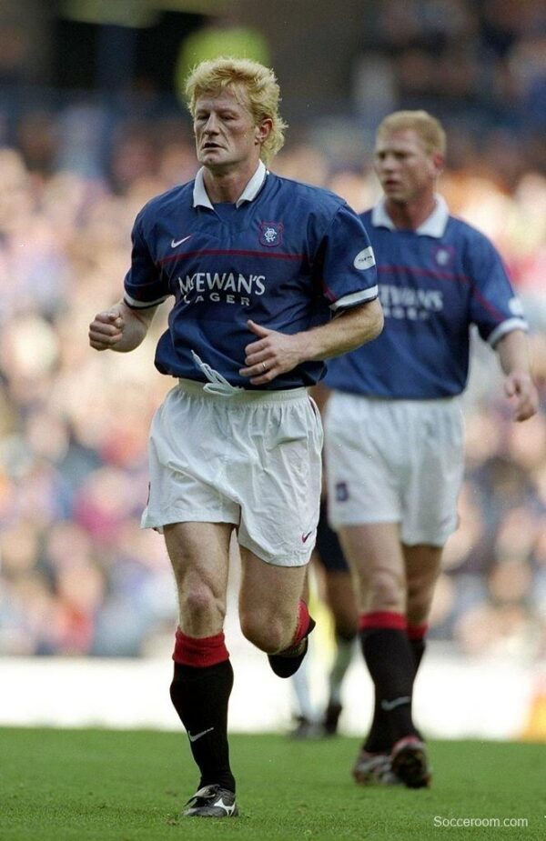 Retro 97/99 Glasgow Rangers Home Jersey - Image 7