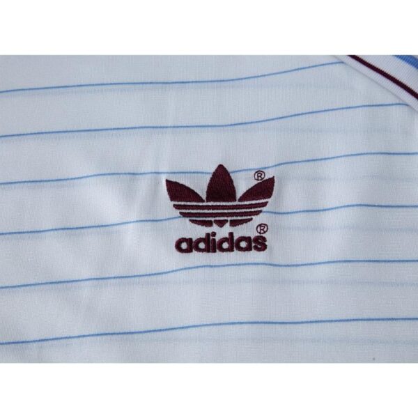 Retro 86/87 West Ham United Away White Jersey - Image 6