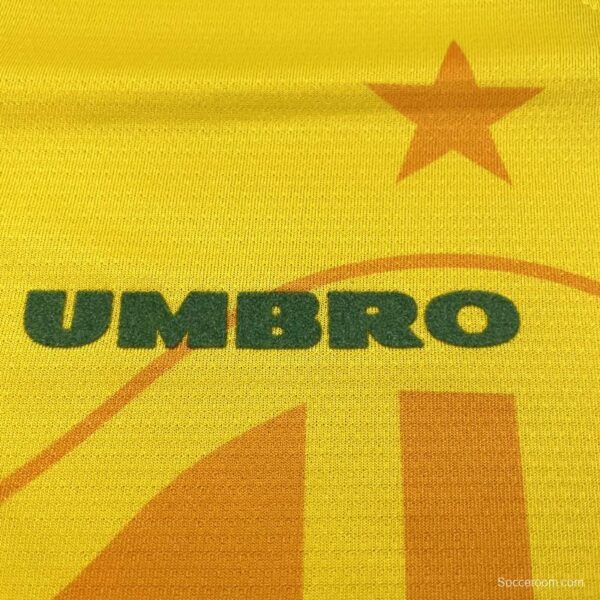 Retro 1994 Brazil Home Soccer Jersey - Image 12