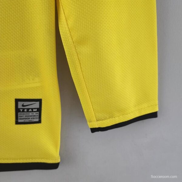 Retro 08/09 Long Sleeve Barcelona Away Soccer Jersey - Image 5