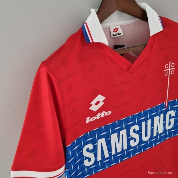 Retro 1996 Deportivo Universidad Católica Third Away Soccer Jersey - Image 6