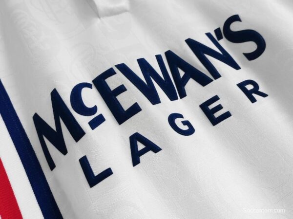 Retro 1996/97 Rangers Away Soccer Jersey - Image 5