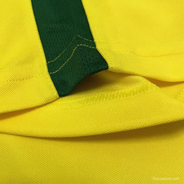 Retro 2002 Brazil Home Soccer Jersey - Image 4