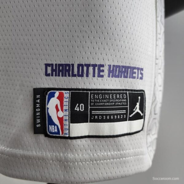 2019 Ball#2 Charlotte Hornets Grey NBA Jersey - Image 2