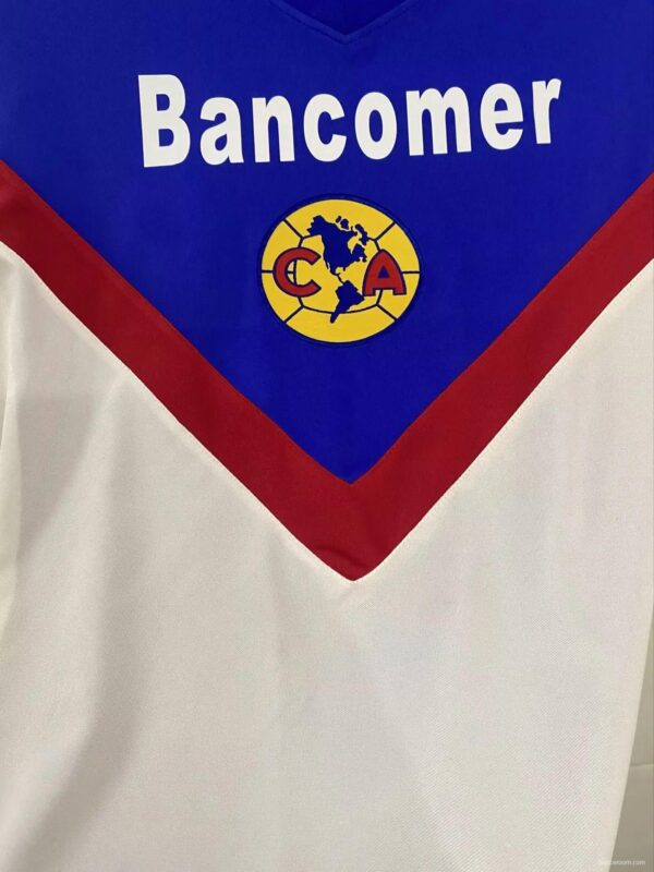 Retro 98/99 Club America Away White Jersey - Image 3