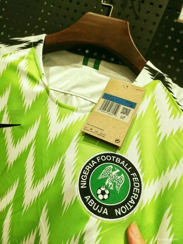 Retro 2018 Nigeria Home Jersey - Image 3