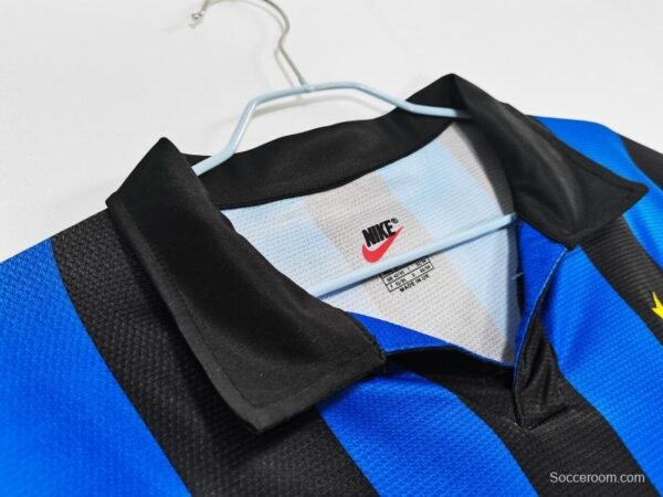 Retro 1998/99 Inter Milan Home Soccer Jersey - Image 9