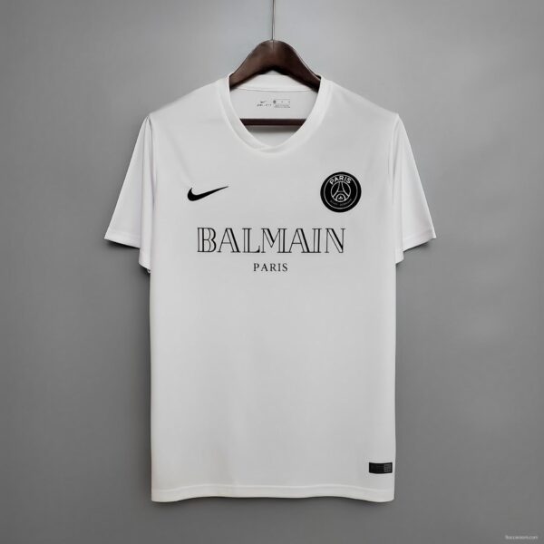 Retro 2020 PSGx Balmain White Jersey - Image 8