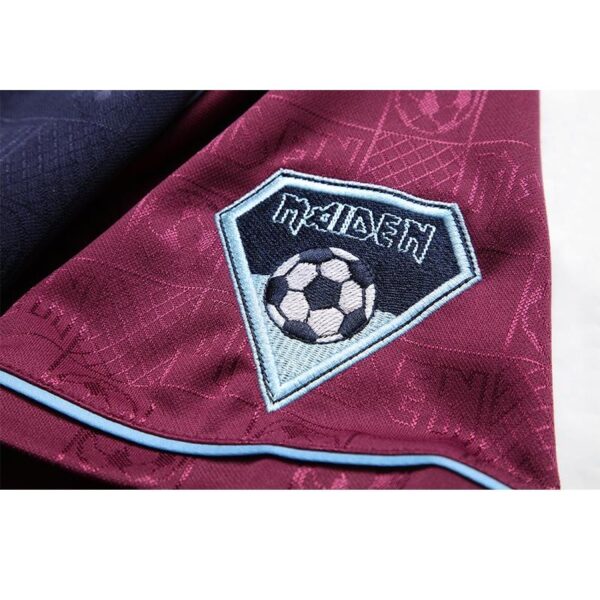 Retro 2011 West Ham United x Iron Maiden Away Jersey - Image 6