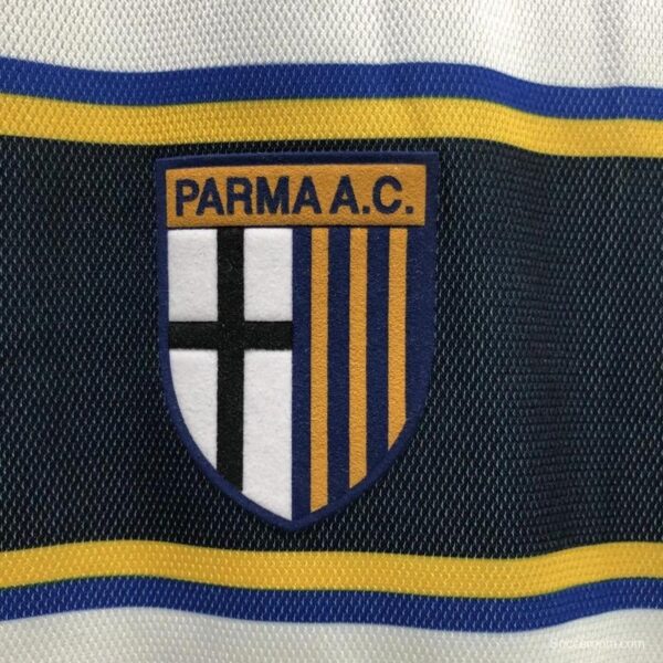 Retro 02/03 Parma Away Soccer Jersey - Image 3