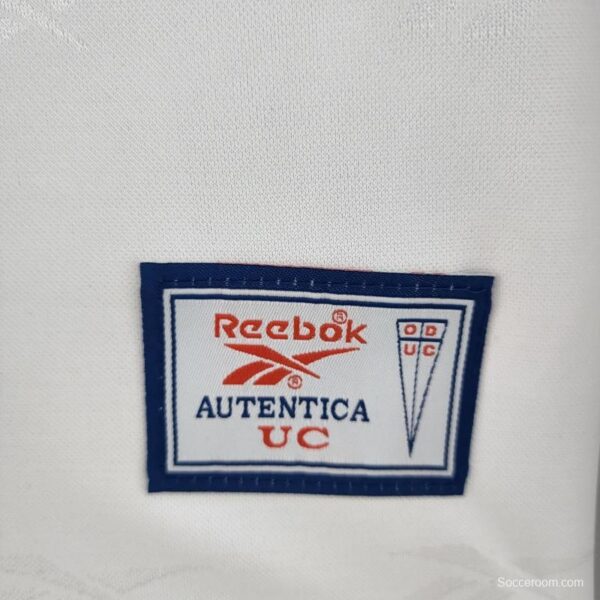 Retro 1998 Long Sleeve Deportivo Universidad Católica Home Soccer Jersey - Image 6