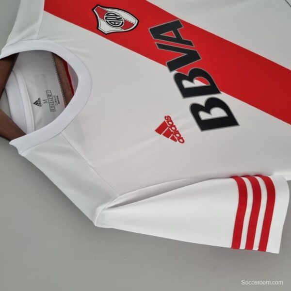 Retro River Plate 15/16 Home Soccer Jersey - Image 8
