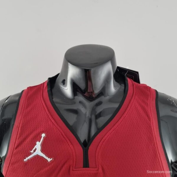 75th Anniversary Miami Heat Jordan BUTLER#22 Burgundy NBA Jersey - Image 9