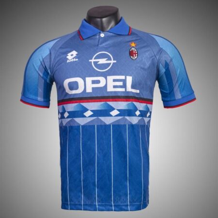RETRO 94/95 AC Milan Second Away Game Soccer Jersey