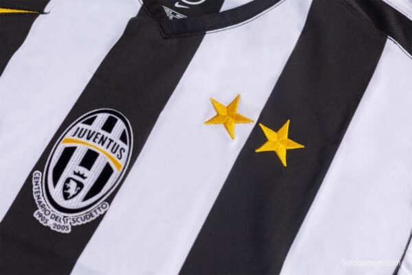 RETRO 05/06 Juventus Home Soccer Jersey - Image 6