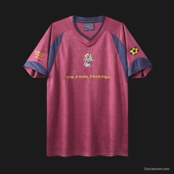 Retro 2010 West Ham United x Iron Maiden Away Jersey - Image 13
