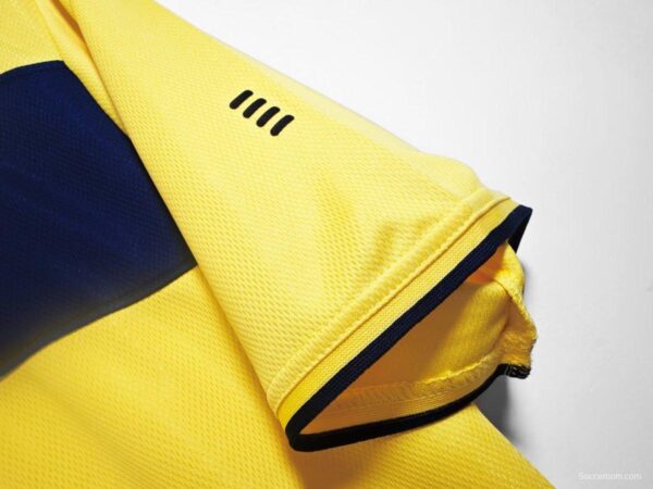 Retro 2012 Scotland Away Yellow Jersey - Image 5