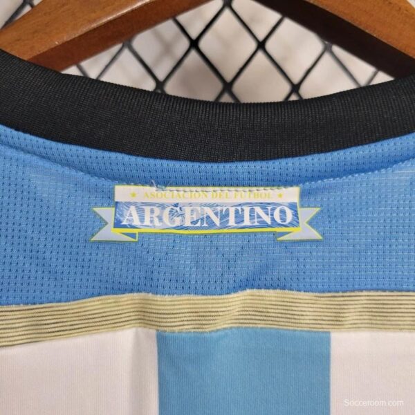 Retro 2014 Argentina Home Jersey - Image 2