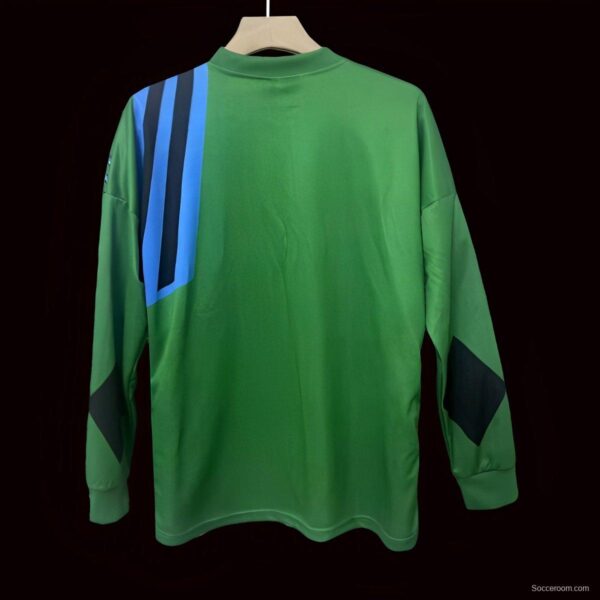 Retro 92/93 Manchester United Green Goalkeeper Long Sleeve Jersey - Image 2