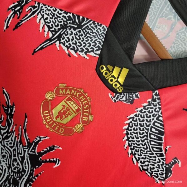 Retro 19/20 Manchester United Spring Festival China Dragon Special Edition Jersey - Image 5