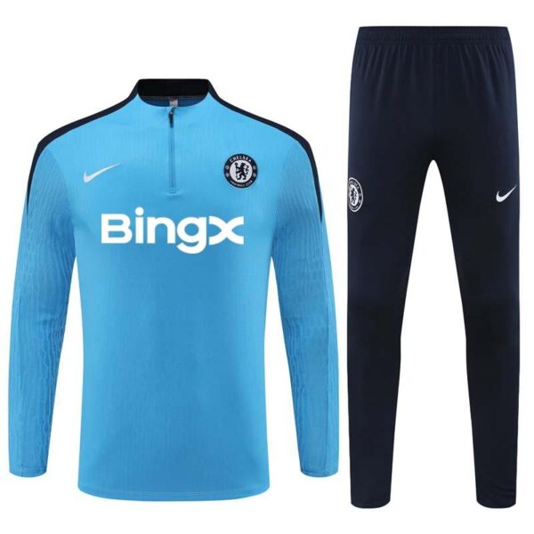 24/25 Chelsea Blue Half Zipper Jacket+Long Pants - Image 16