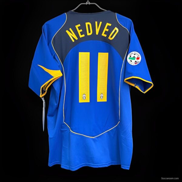 Retro 04/05 Juventus Away Blue Jersey - Image 2